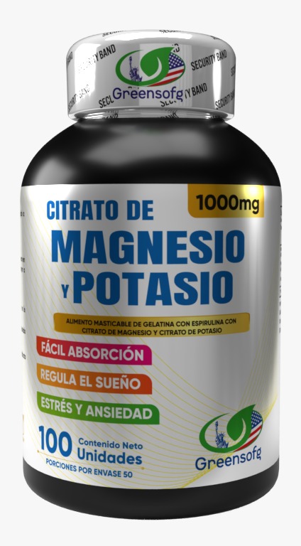 CITRATO DE MAGNESIO Y POTACIO GREENSOFG